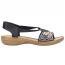 Rieker Regina 608B4 Black (Women's) 1