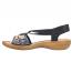 Rieker Regina 608B4 Black (Women's) 2