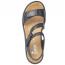 Rieker Regina 659C7 Sandal Black (Women's) 3