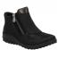 Rieker Bronia 59558 Ankle Bootie Schwarz/ Black (Women's)