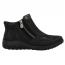 Rieker Bronia 59558 Ankle Bootie Schwarz/ Black (Women's) 1