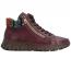Rieker N1305 Bootie Vino/ Orange Multi (Women's) 1