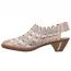 Rieker Sina 78 Heel Clay/ Rose Gold/ Silver 46778-64 (Women's) 2