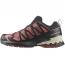 Salomon XA Pro 3D V9 GTX Cow Hide/ Black/ Faded Rose (Women's) 2