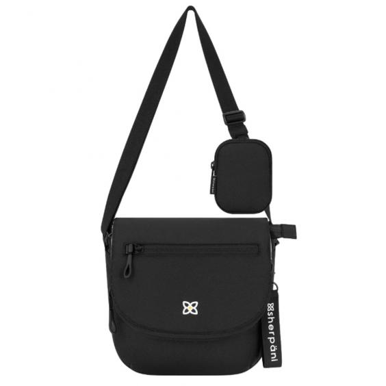 Sherpani Milli Mini Messenger Bag Raven