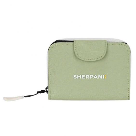 Sherpani Barcelona Palm Green Mini Wallet