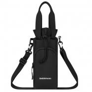 Sherpani Izzie Water Bottle Crossbody Raven Black