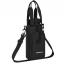 Sherpani Izzie Water Bottle Crossbody Raven Black 1