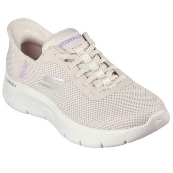Skechers Slip-Ins: Go Walk Flex Sneaker Off White (Women's)