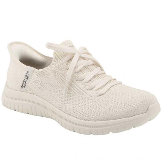 Skechers Slip-Ins: Virtue- Divinity Sneaker Natural/ Black (Women's)