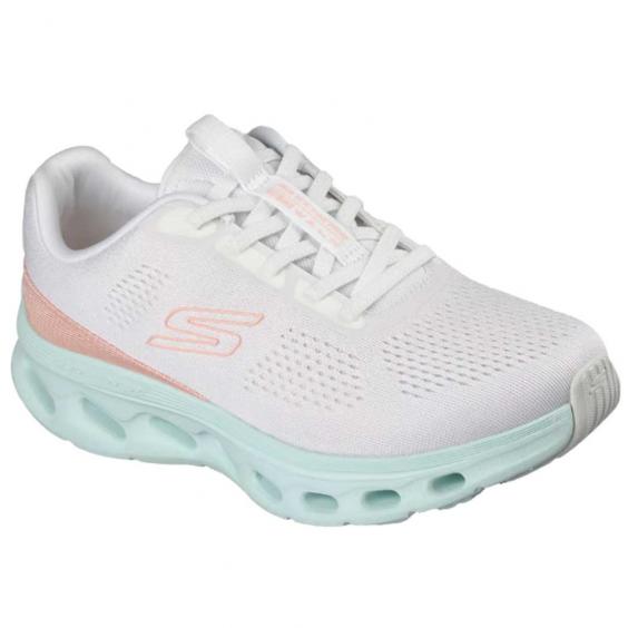 Skechers Slip-Ins: Go Walk Glide-Step 2.0 -Vanessa White/ Mint (Women's)