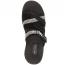 Skechers Reggae - Color- Full Slide Sandal Black (Women's) 2