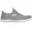 Skechers Slip-Ins: Summits- Dream Chaser Gray/ Mint (Women's) 1
