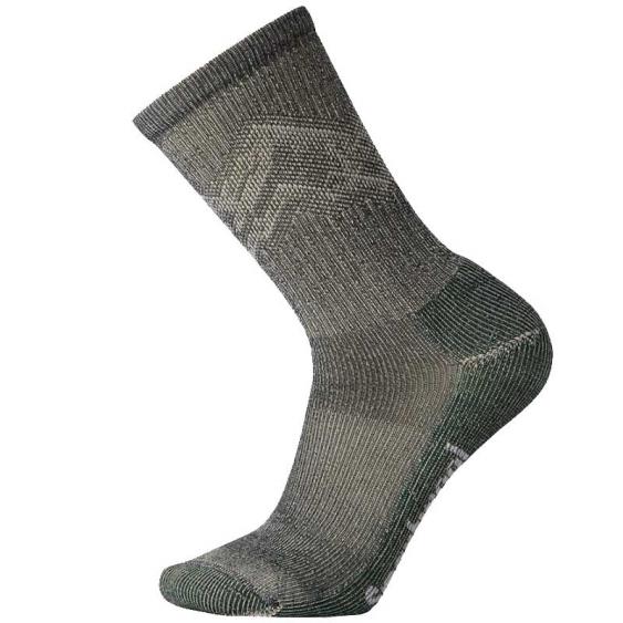 Smartwool Classic Hike Light Cushion Mountain Pattern Crew Charcoal SW001644-003 (Unisex)
