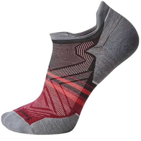Smartwool Run Targeted Cushion Low Ankle Pattern Tibetan Red SW001660-A25 (Men's)