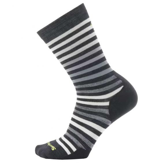 Smartwool Everyday Spruce Street Crew Socks Black/ White (Men's)