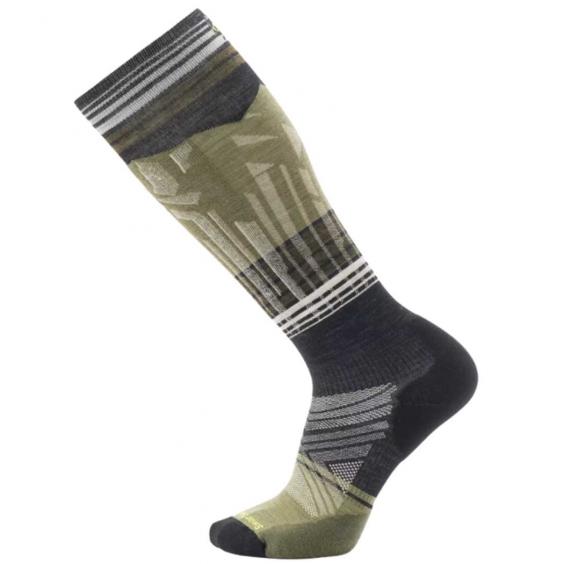 Smartwool Ski Targeted Cushion Summit Shot OTC Sock Black (Men's)