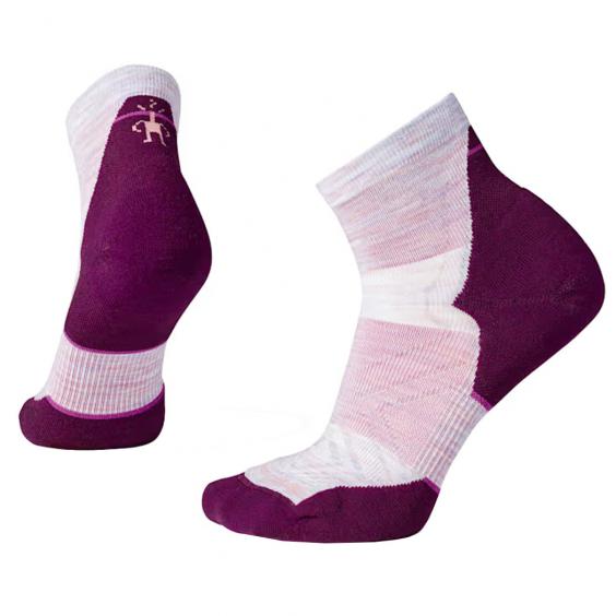 Smartwool Run Targeted Cushion Ankle Socks Purple Eclipse (Women's)