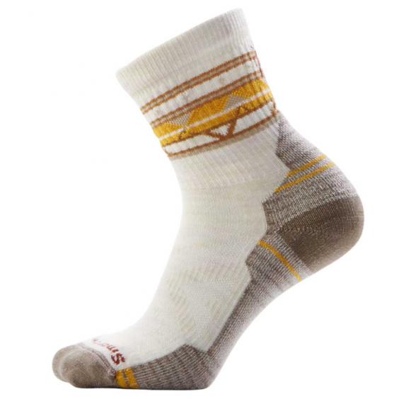 Smartwool Hike Light Cushion Zig Zag Valley Mid Crew Moonbeam (Women's)