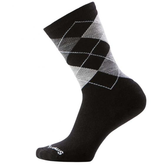 Smartwool Everyday Diamond Jim Crew Socks Black (Men's)