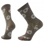 Smartwool Everyday Floral Crew Socks Taupe (Women's)
