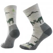 Smartwool Everyday Horns Clash Crew Socks Ash (Women's)