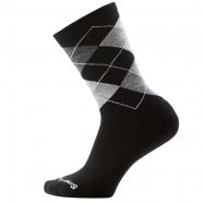 Smartwool Everyday Diamond Jim Crew Socks Black (Men's)