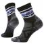 Smartwool Hike Light Cushion Zig Zag Valley Mid Crew Sock Black (Women's)