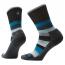 Smartwool Everyday Multi-Stripe Crew Socks Charcoal (Men's)
