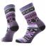 Smartwool Everyday Cozy Cabin Games Crew Socks Chalk Violet (Women's)