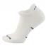 Smartwool Run Zero Cushion Ankle Socks Black/White (Women's)