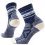 Smartwool Hike Light Cushion Zig Zag Valley Mid Crew Socks Deep Navy (Women's)