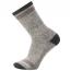 Smartwool Everyday Cozy Larimer Crew Socks Black-Taupe Heather (Men's)