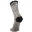 Smartwool Everyday Cozy Larimer Crew Socks Black-Taupe Heather (Men's) 1
