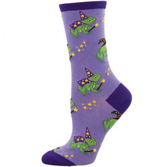 Socksmith Freaky Frogs Purple (Women's) Socksmith Freaky Frogs Purple (Women's)