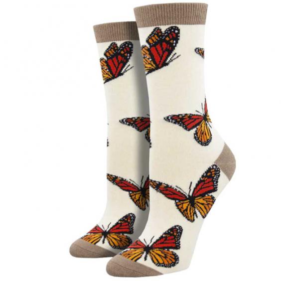 Socksmith Monarch Sock Ivory Heather (Women's)