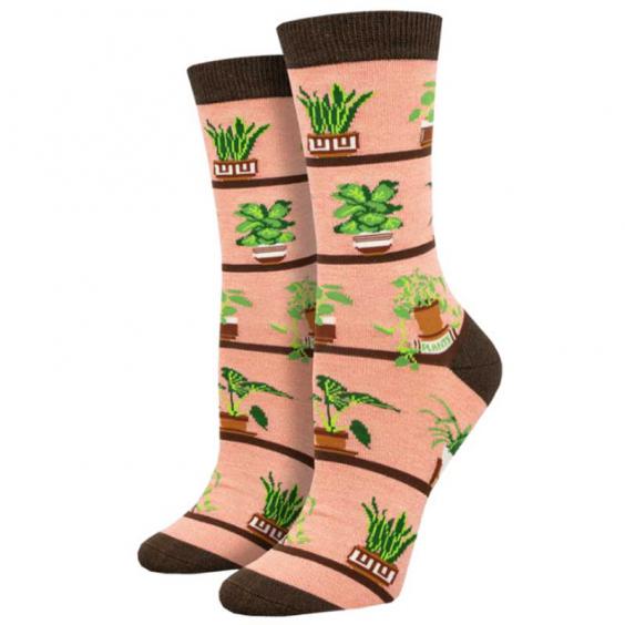 Socksmith Houseplants Pink (Women's)