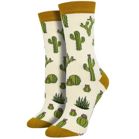 Socksmith King Cactus Ivory (Women's)