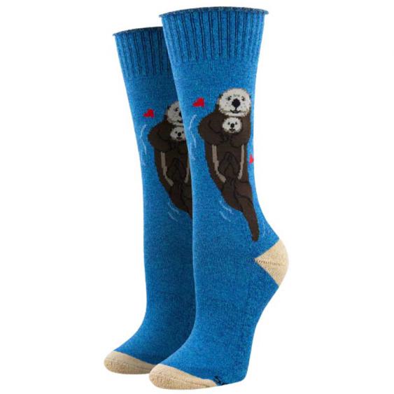 Socksmith Like No Otter Blue Heather (Women's)