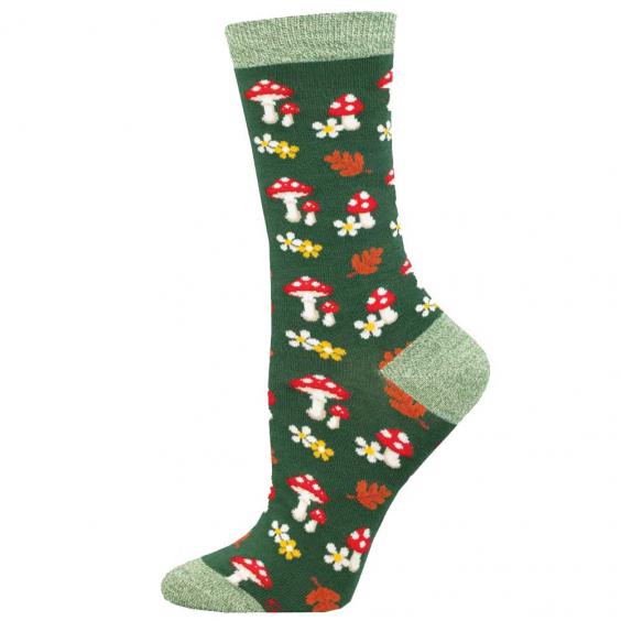 Socksmith Gems of the Forest Sock Green Heather (Women's)