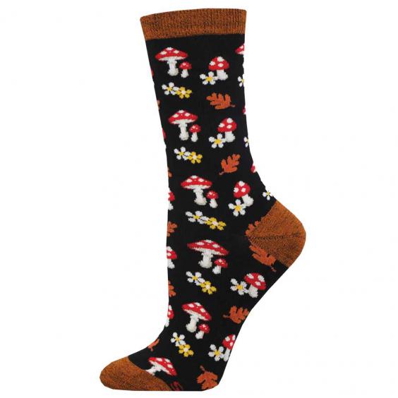 Socksmith Gems of the Forest Sock Black (Women's)