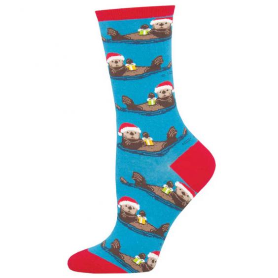 Socksmith Otterly Merry Sock Blue (Women's)