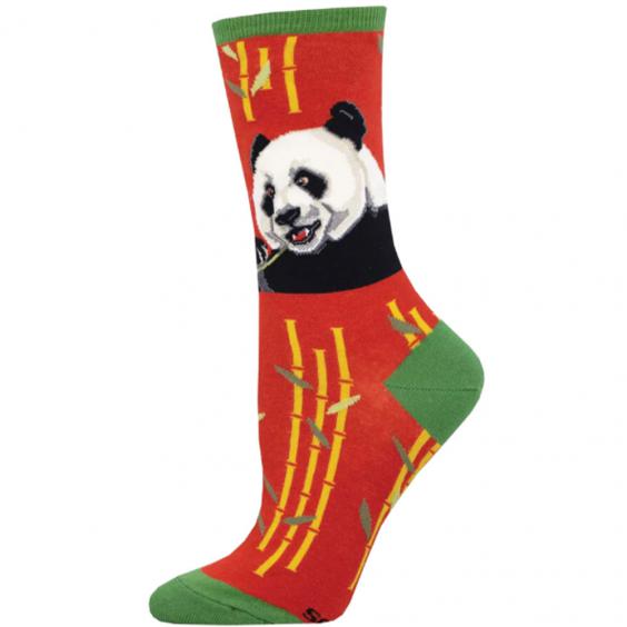Socksmith Giant Panda Red Socks (Women's)