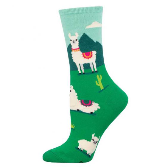 Socksmith Yo Llama Mint (Women's)