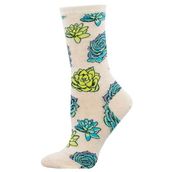 Socksmith Succulents Ivory Heather (Women's)