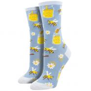 Socksmith Bee My Honey Blue (Women's)