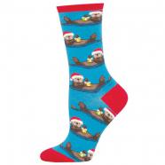 Socksmith Otterly Merry Sock Blue (Women's)
