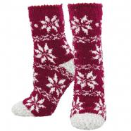 Socksmith Fair Isle Fun Socks Red (Women's)