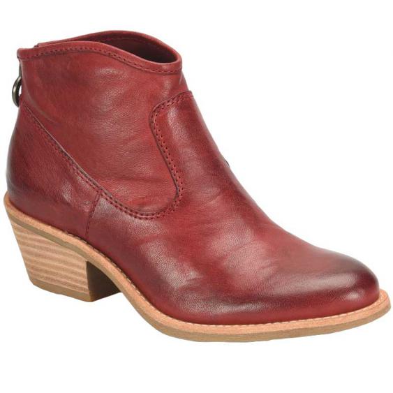 Sofft Aisley Ankle Bootie Rosso Red (Women's)
