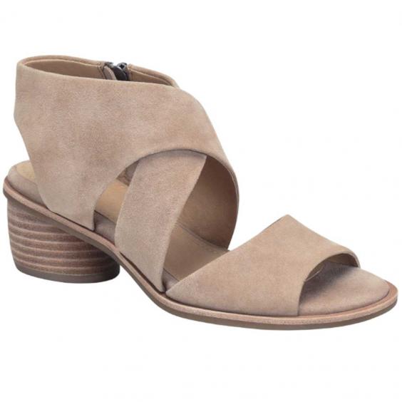 Sofft Camille Heeled Sandal Stone (Women's)